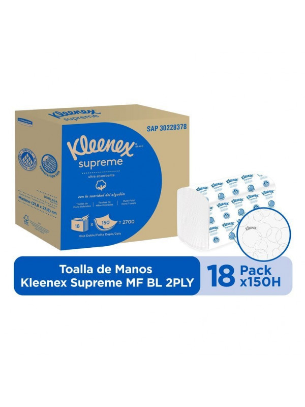 KCP TOA KLEENEX SUPREM MF 2P 18X150 H
