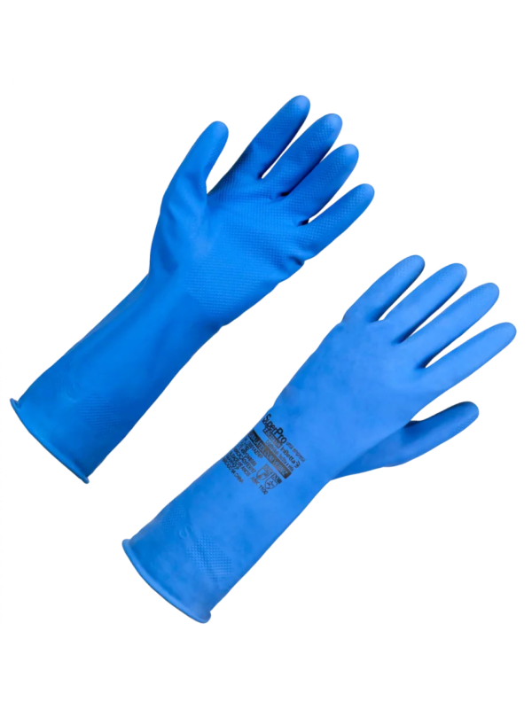 GUANTE LATEX MULTIUSO AZUL G #13000AZ/4G
