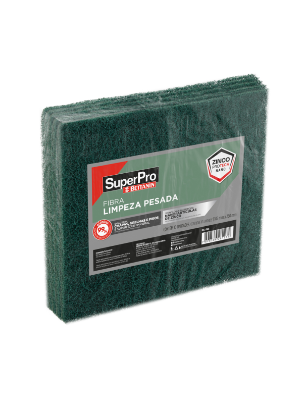 FIBRA LIMPIEZA PESADA VERDE 102x260 #9506