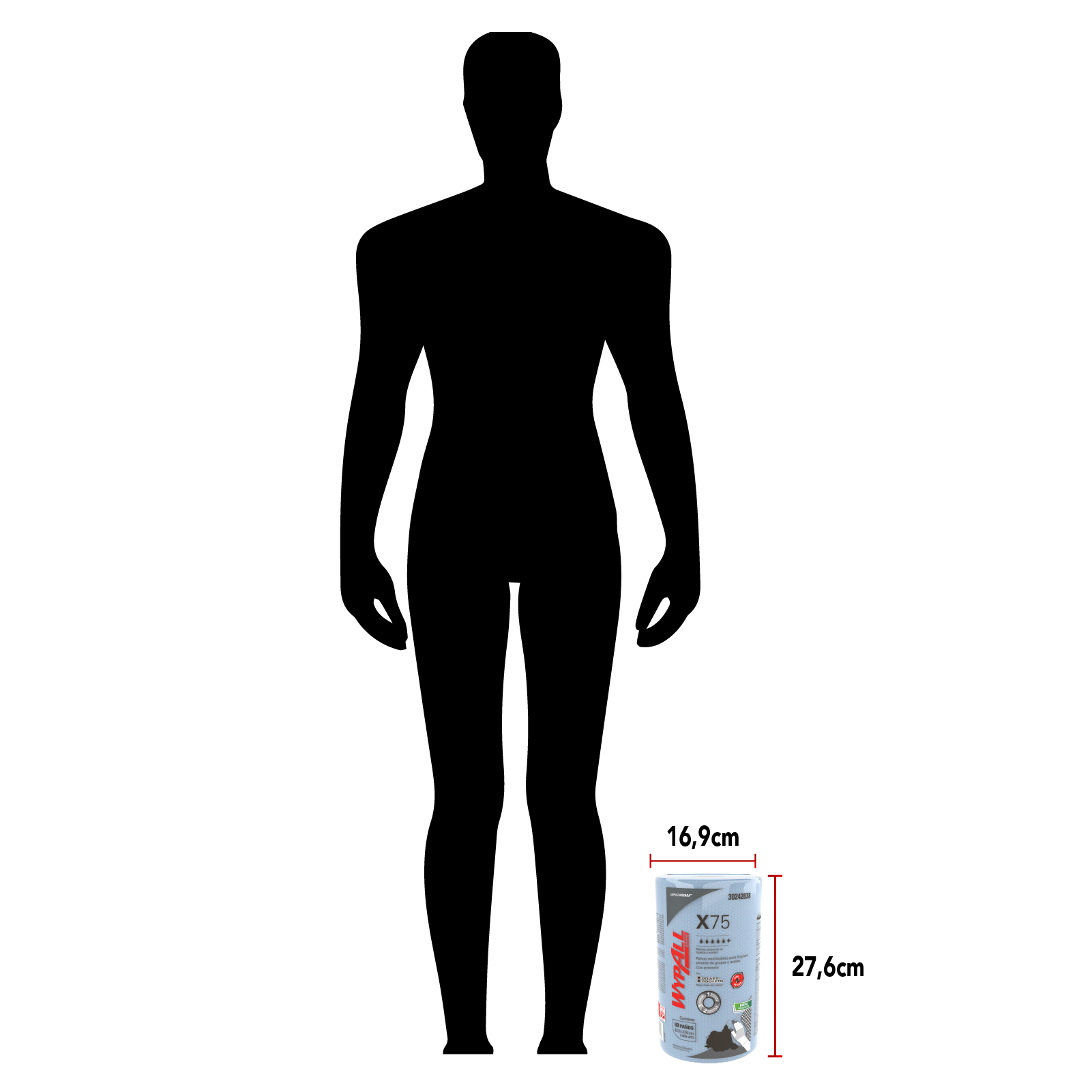 KCP PAÑO IND X-75 RR  6X1X60