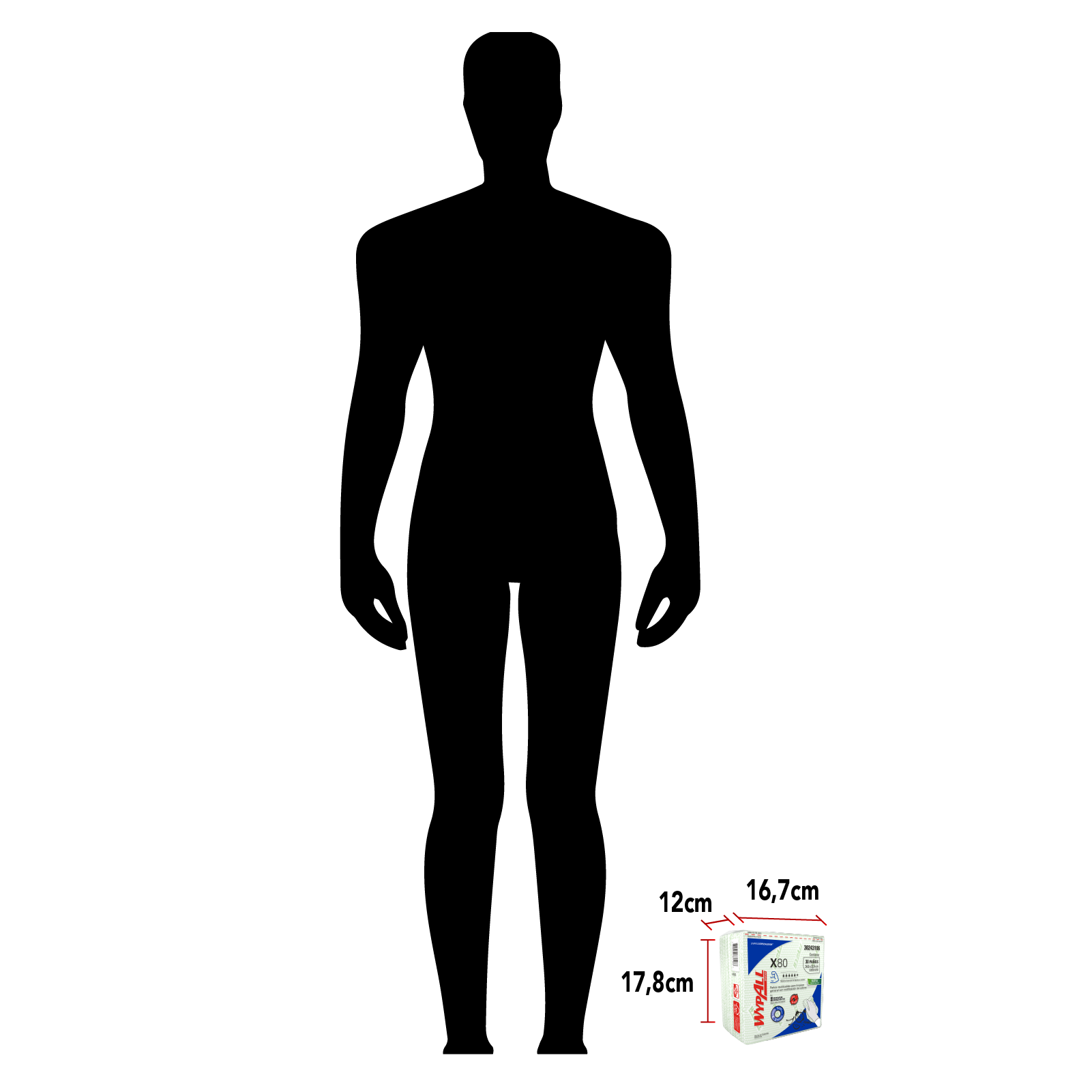 KCP PAÑO IND WYPALL X-80 AMARILLO  10X1X30 QF