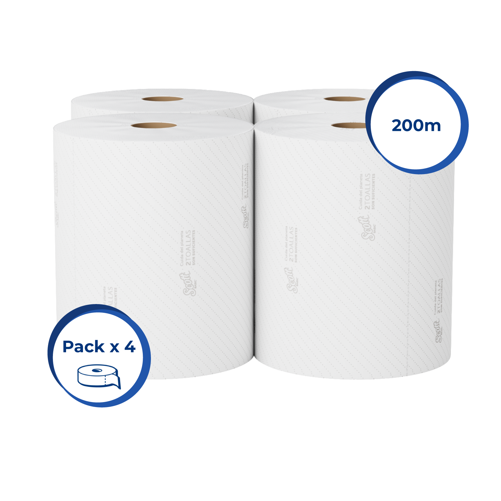 KCP TOA SCOTT BASIC BL 4X200 PRECORTE B.