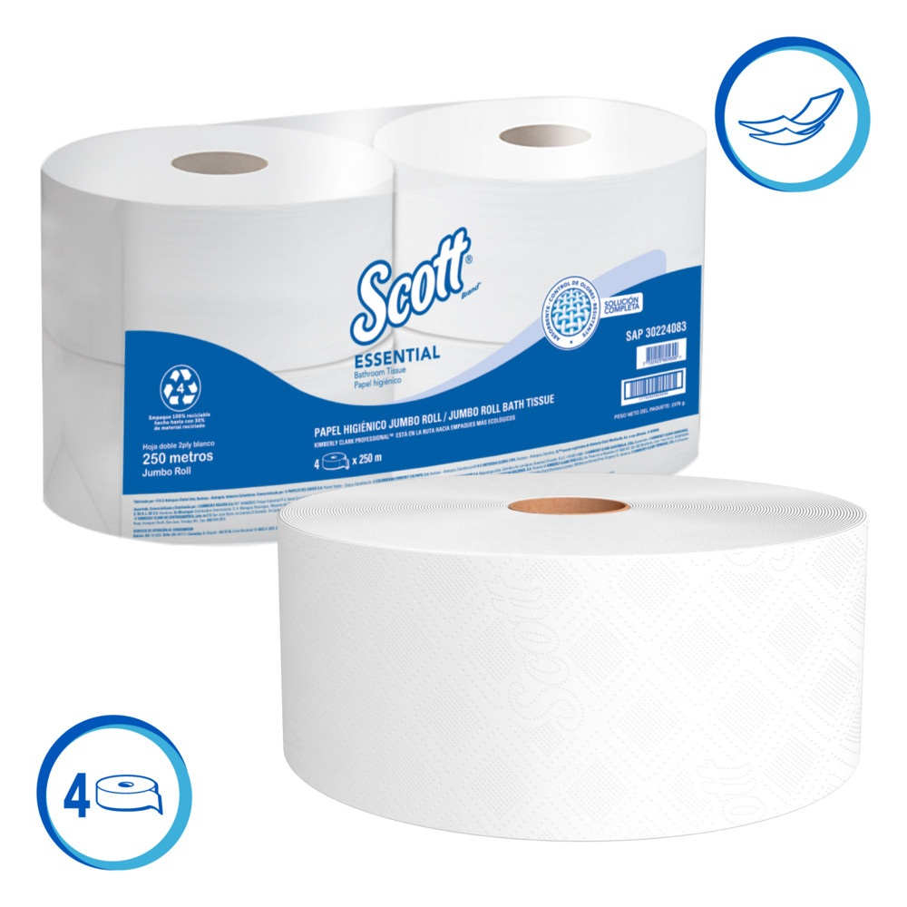 KCP PAP HIG SCOTT JRT 2P BL PRE-CORTE 4X250M