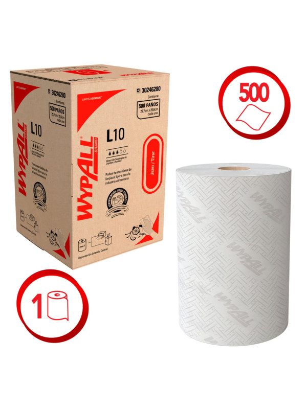 KCP WIPERS WYP L10 RR 6X500 FOOD